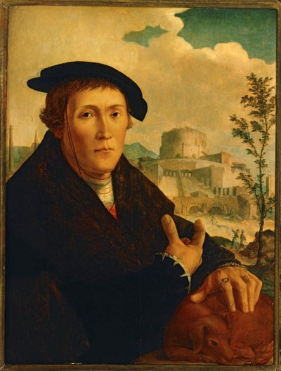 Ein Humanist von Jan van Scorel