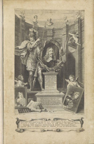 Allegorie auf Erzherzog Leopold Wilhelm von Österreich von Jan van Troyen