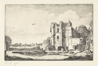 Ruine von Schloss Brederode von Jan van de Velde (II)