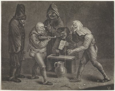 Fünf Narren von Jan van der Bruggen