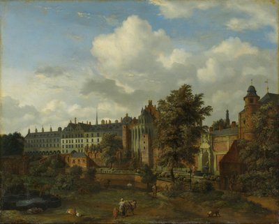 Das alte Palais in Brüssel von Jan van der Heyden