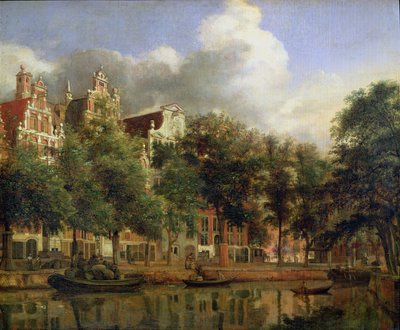 Die Herengracht, Amsterdam von Jan van der Heyden