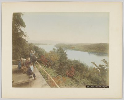 Biwa-See von Ishiyama, Präfektur Shiga, Japan von Japanese Photographer