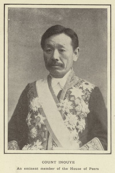 Graf Inouye, Ein bedeutendes Mitglied des Oberhauses von Japanese Photographer