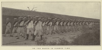 Auf dem Marsch im Sommer von Japanese Photographer