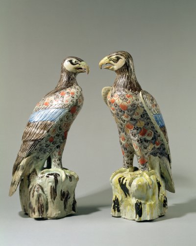 Ein Paar Arita-Adler, 1695 von Japanese School