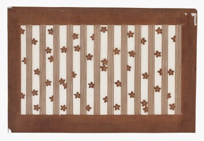 Papier Schablone (katagami), spätes 19. Jahrhundert von Japanese School