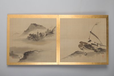 Dreißig Gemälde von Vögeln, Blumen und Landschaften von Japanese School