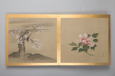 Dreißig Gemälde von Vögeln, Blumen und Landschaft, spätes 18. Jahrhundert (Album) von Japanese School