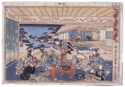 Ohne Titel (Akt VII von Chunyu Gishin Roku) von Japanese School