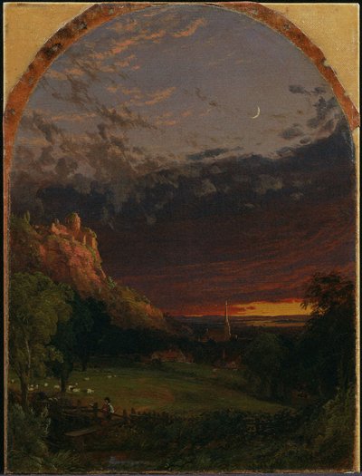 Abend von Jasper Francis Cropsey