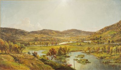 Sidney Plains mit dem Zusammenfluss von Susquehanna und Unadilla von Jasper Francis Cropsey