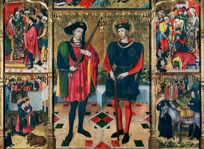 Altar der Heiligen Abdon und Senen von Jaume Huguet
