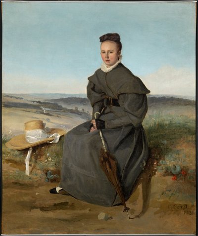 Louise Harduin von Jean-Baptiste-Camille Corot
