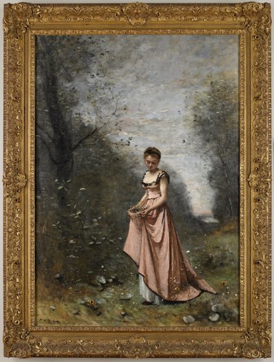 Frühling des Lebens von Jean-Baptiste-Camille Corot