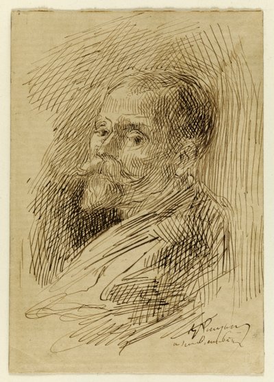 Porträt des Generals de Montfort (S. 6 des Albums) von Jean-Baptiste Carpeaux