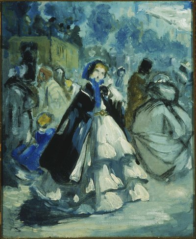 Straßenszene von Jean-Baptiste Carpeaux