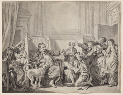 Die schuldige und reumütige Tochter von Jean-Baptiste Greuze