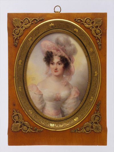 Mrs. Rufus Prime (Augusta Temple Palmer, 1807–1840) von Jean-Baptiste Isabey
