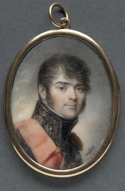 Porträt von Henri Gratien, Comte Bertrand von Jean-Baptiste Isabey