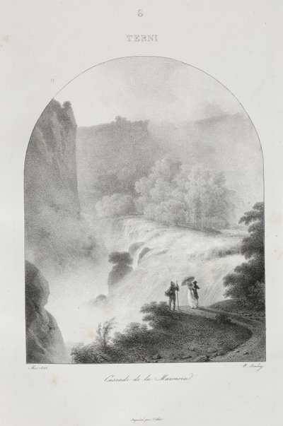 Reise nach Italien im Jahr 1822 von Jean-Baptiste Isabey