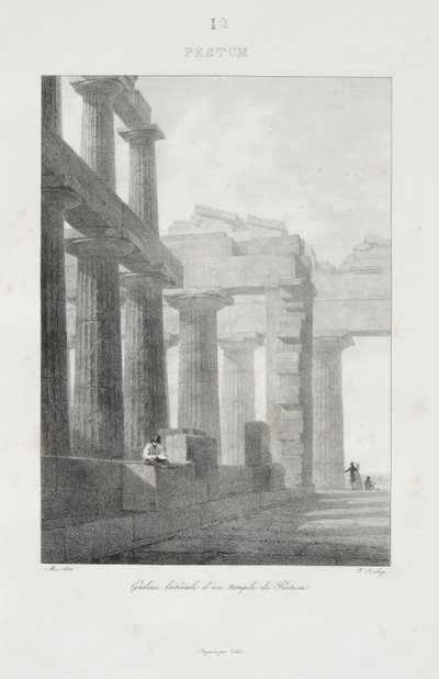 Reise nach Italien im Jahr 1822 von Jean-Baptiste Isabey