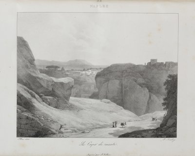 Reise nach Italien im Jahr 1822 von Jean-Baptiste Isabey