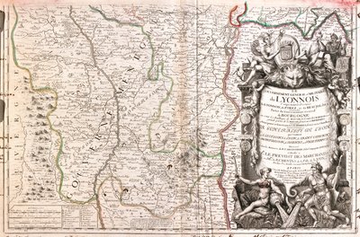 Rhône-Alpes, Südost-Auvergne, Frankreich von Jean Baptiste Nolin