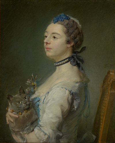 Magdaleine Pinceloup de la Grange, geborene de Parseval von Jean Baptiste Perronneau
