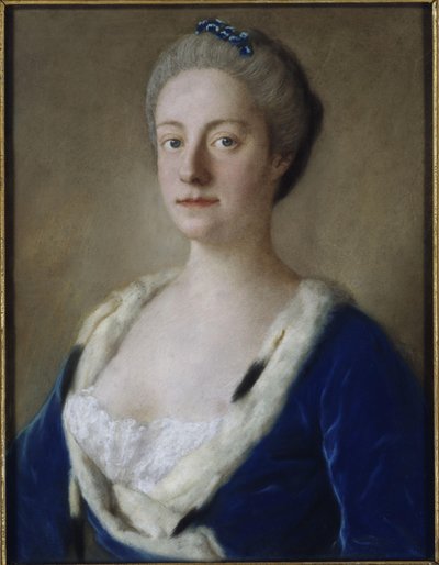 Bildnis der Maria Doublet van Groenstein, Lady Holdernesse von Jean-Étienne Liotard