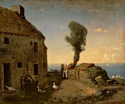 Millets Geburtshaus in Gruchy von Jean Francois Millet
