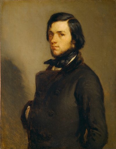Porträt eines Mannes von Jean-Francois Millet
