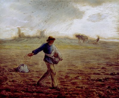 Der Sämann von Jean-Francois Millet
