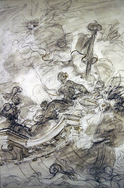 Astolfo segelt mit Andronica und Sofrosina davon von Jean Honore Fragonard