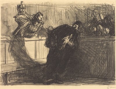 Der beschimpfte Anwalt von Jean-Louis Forain