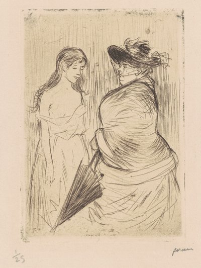 Der Handel mit weißen Sklaven von Jean-Louis Forain