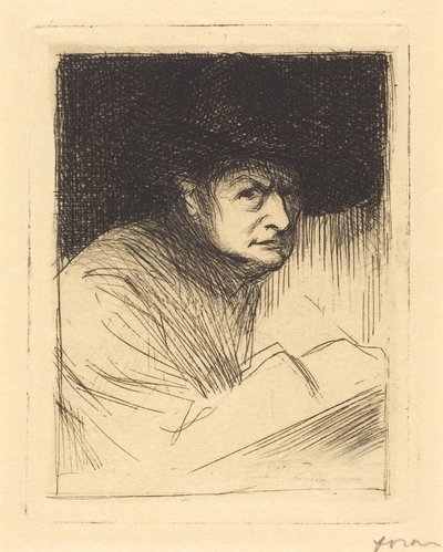Porträt von Forain von Jean-Louis Forain