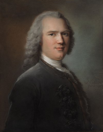Bildnis eines unbekannten Herrn von Jean-Marc Nattier