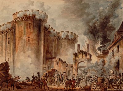Sturm auf die Bastille von Jean Pierre Houel