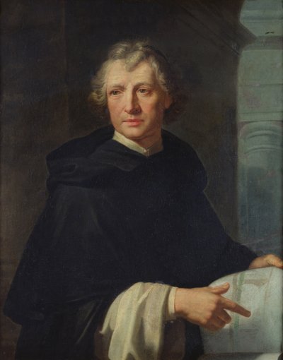 Porträt von Frere Francois Romain (1646-1735) von Jean 1662 1753 Andre