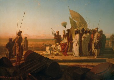 Xerxes am Hellespont von Jean Adrien Guignet