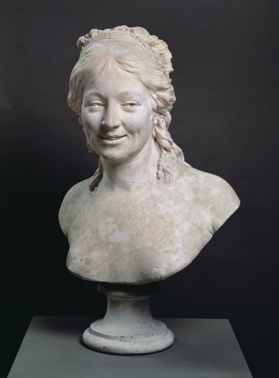 Porträtbüste von Madame Houdon, der Frau des Künstlers, 1786 von Jean Antoine Houdon