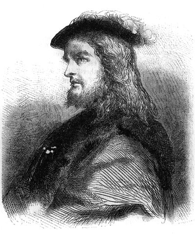 Porträt von Gustav I. Wasa (Gustav Vasa) von Jean Antoine Valentin Foulquier