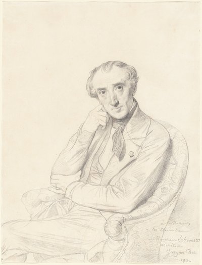Henri Labrouste von Jean Auguste Dominique Ingres