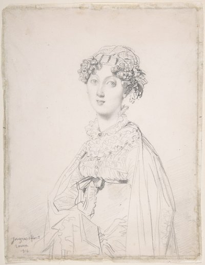 Lady Mary Cavendish-Bentinck (?-1843) von Jean Auguste Dominique Ingres