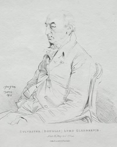 Sylvester Lord Glenbervie von Jean Auguste Dominique Ingres