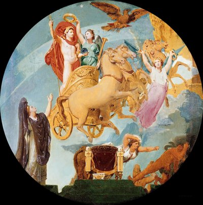 Die Apotheose Napoleons I, 1853 von Jean Auguste Dominique Ingres