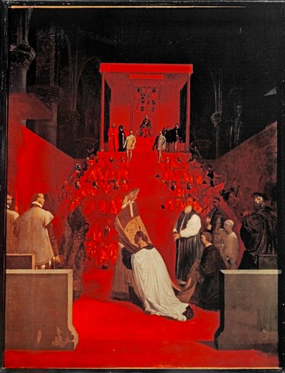 Der Herzog von Alba in Sainte-Gudule in Brüssel von Jean Auguste Dominique Ingres