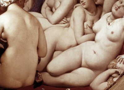 Das türkische Bad (Detail) von Jean Auguste Dominique Ingres