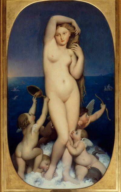 Venus Anadyomene von Jean Auguste Dominique Ingres